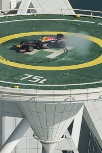 Celebration in Dubai after clinching fourth consecutive Drivers’ and Constructors’ World Championships