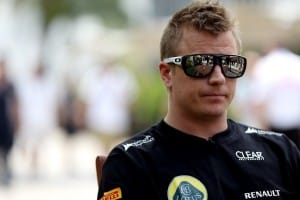 Kimi in Sepang 2013
