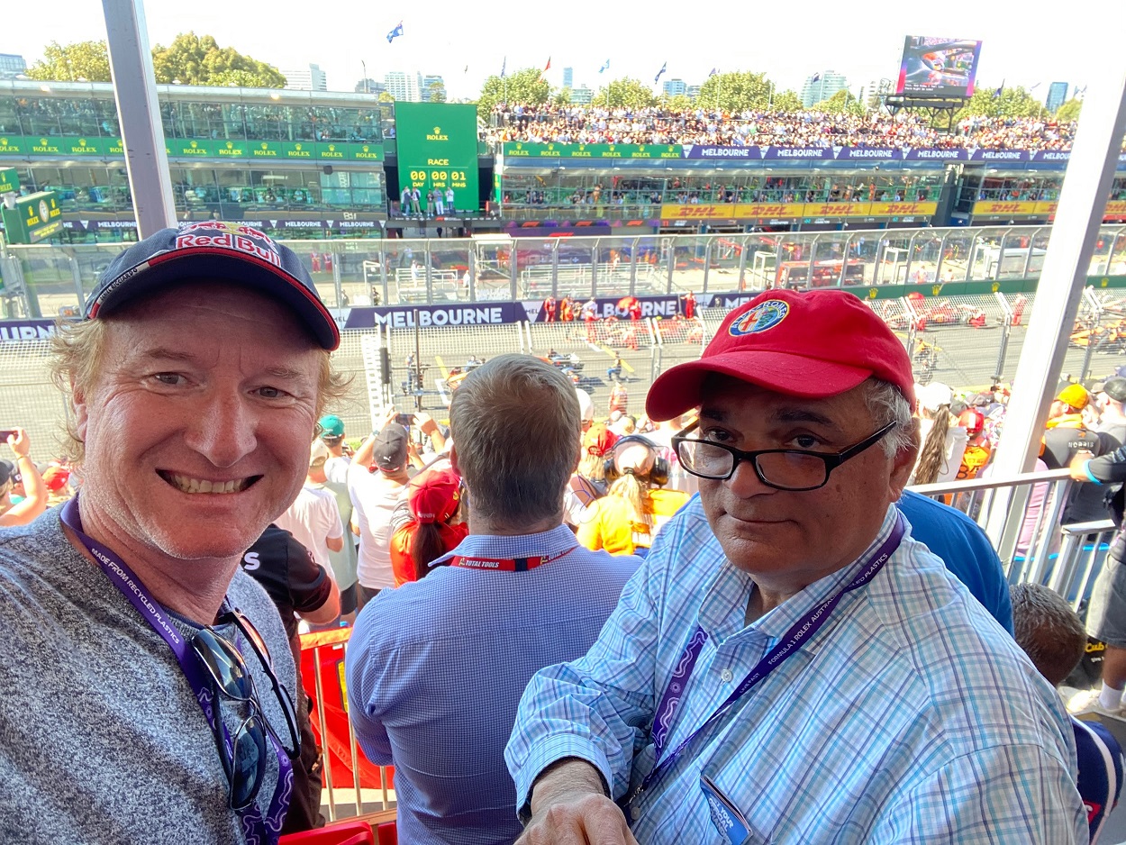 Jason Bentley with Nasir Hameed tour the Panorama Circuit in Australia March 2024