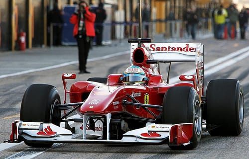 Fernando testing in Valencia