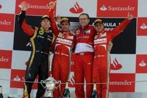 Ferrari win Espana 2013