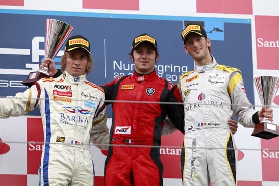 GP2 podium Germany 2011