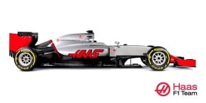 HAAS F1 SIDE