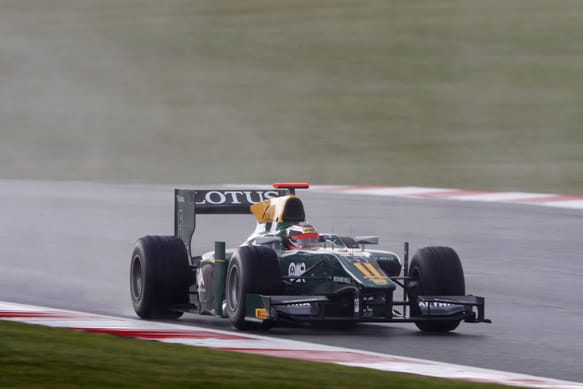 Jules Bianchi pole silverstone