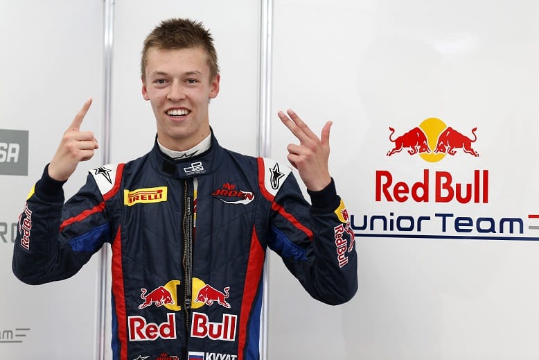 Kvyat flies to maiden pole in Monza
