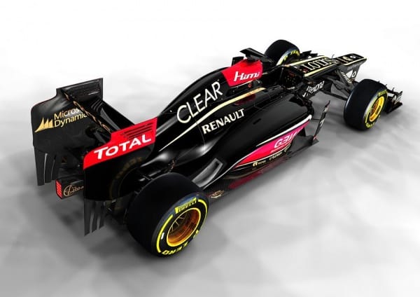 Lotus E21 rear