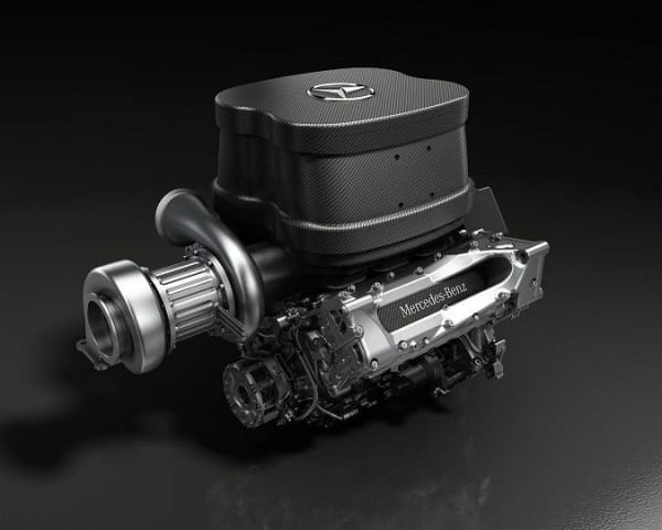 Mercedes v6_engine