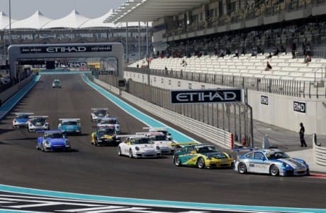 Porsche GT3 CCME action