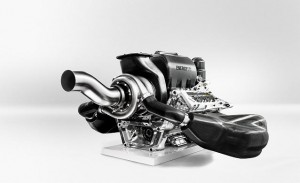 Renault F1 Engine back 2014