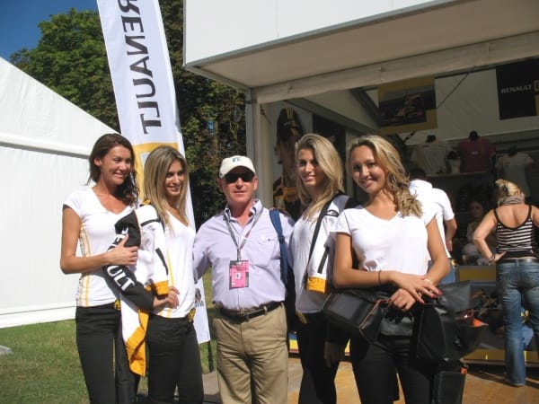 Renault girls at Monza