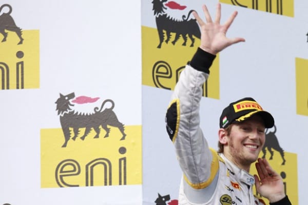 Romain Grosjean wins in Hungary