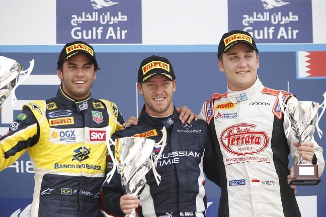 Sam Bird wins Bahrain sprint 2013