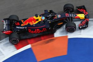 during practice for the Formula One Grand Prix of Russia at Sochi Autodrom on September 28, 2018 in Sochi, Russia.