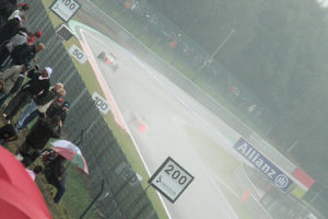 Spa in the rain